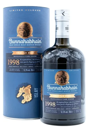 Bunnahabhain 1998 Manzanilla Finish Feis Ile 2023 700ml